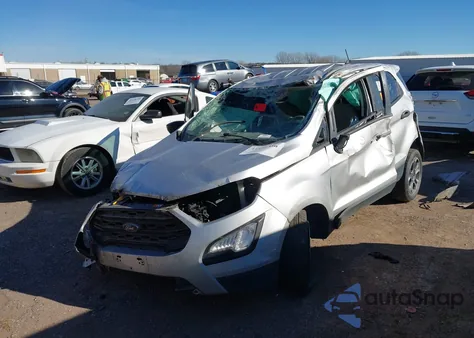 2021 Ford Ecosport S из США, поврежденный, VIN MAJ3S2FEXMC422874